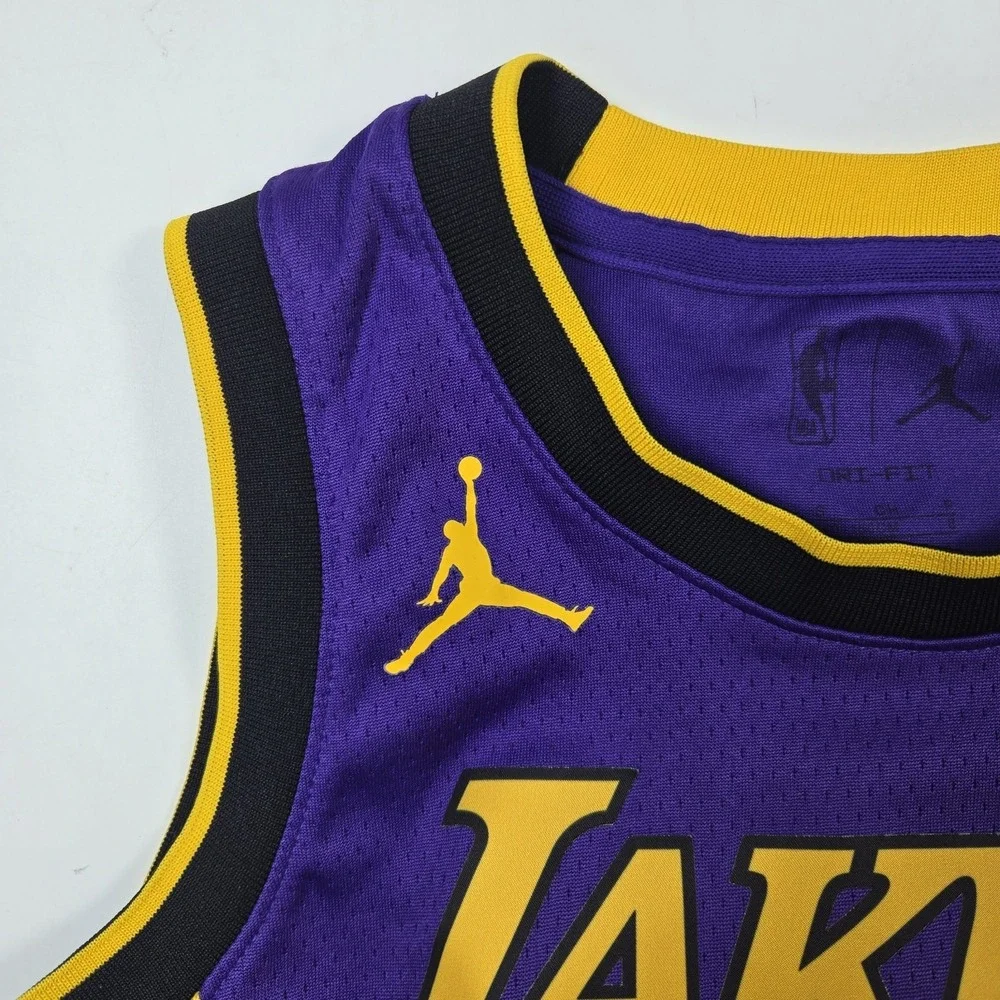 Nike Jordan Los Angeles Lakers Anthony Davis #3 Swingman Jersey Youth Small S
